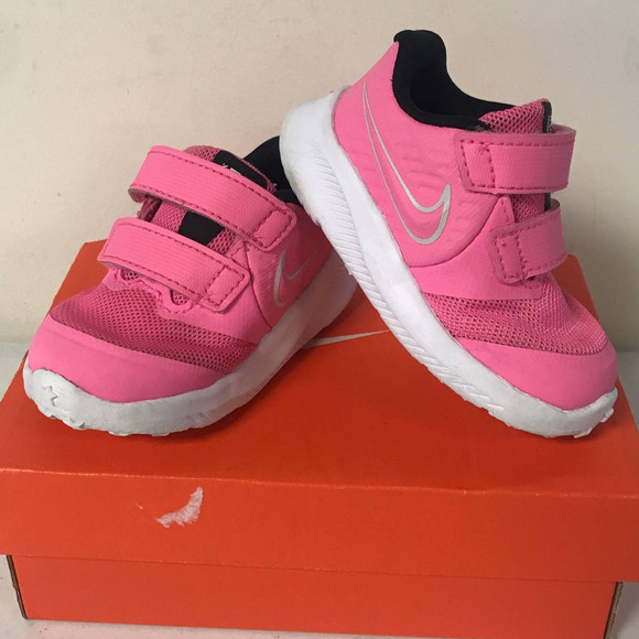 Nike Kids Star Runner 2 (TDV) Sneaker, Pink, Size 4c - FLOOR MODELS - Picture 2 of 7